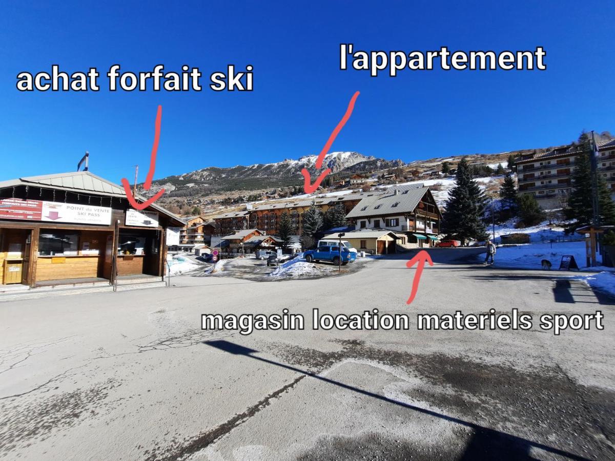 T2/3 6Pers & Pied Des Pistes & Piscine Chauffee Apartment Вар Стая снимка